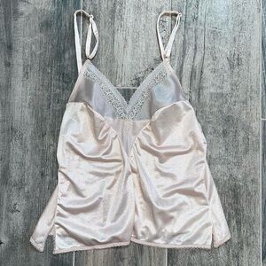 Elegant Cream Satin Camisole